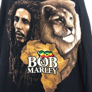 Zion Rootswear | Bob Marley T-shirt Black | 4X